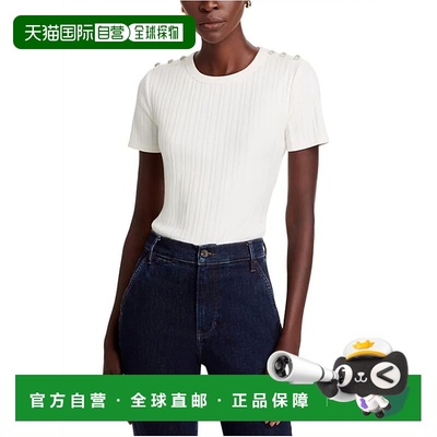 自营 veronica beardDraya白色T恤 美国奥莱直发