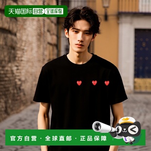 GARÇONS PLAY 男士 1h可退 AXT3370511 DES T恤 香港直邮COMME