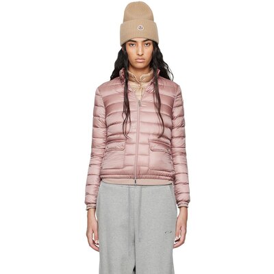 Moncler 盟可睐 女士 粉色 Lans 羽绒夹克 J20931A1010053048