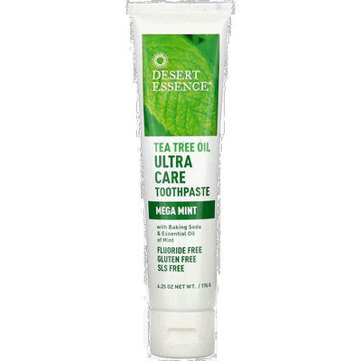 香港直邮Desert Essence沙漠精华茶树油特护牙膏去异味177g清新