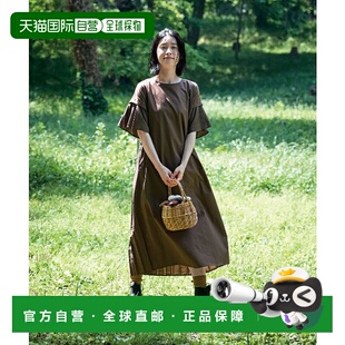 1h可退 日本直邮Sunny clouds 女装 干香菇设计感褶皱连衣裙 7007