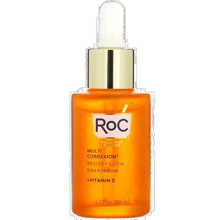 香港直邮Roc面部精华液含维生素C赋能九胜肽混合物30ml正品