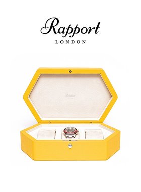 Rapport英国手表盒Portobello实木三表位多色腕表盒进口收纳箱