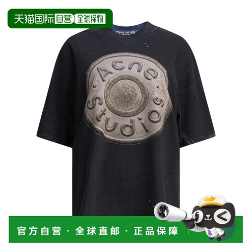 香港直邮ACNE STUDIOS 男士T恤 CL0362900 SS2026 灰色 短袖T恤
