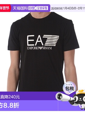 香港直邮EA7 Emporio Armani 徽标T恤 3ZPT81PJ02Z