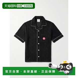 1h可退 Casablanca 男士 Camp-Collar Logo-Appliqued 交男装