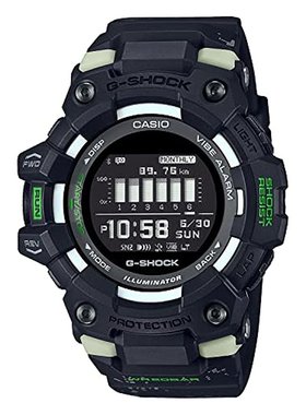 G Shock卡西欧 手表 男款运动表带蓝牙黑色GBD-100LM-1JF