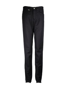 ZEGNA 男士休闲裤 UH122JBT031 SS2020 黑色 海军蓝徽标休闲裤