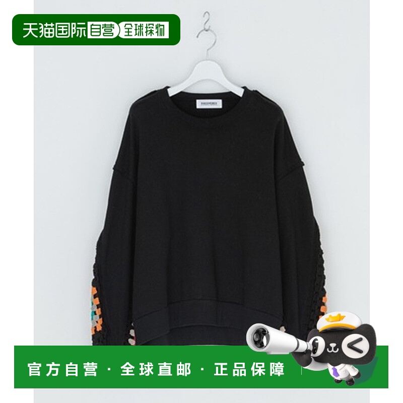 1h可退 日本直邮DISCOVERED男装全棉宽松针织拼接半袖卫衣 115523