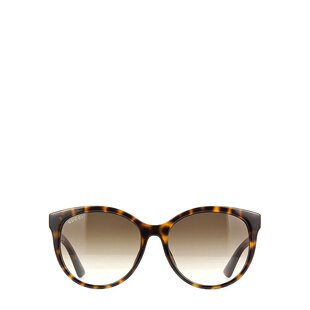 GUCCI 女士太阳镜 GG0636SK002 AW2023 棕色 GG0636SK