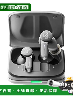 【日本直邮】铁三角 无线耳机 蓝牙降噪 灰色 ATH-TWX7 GY运动