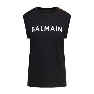 Balmain 圆领背心 BF1ED001BB02