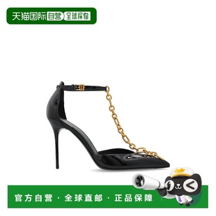 黑色 香港直邮BALMAIN AW2025 FN1UA152LPAT0PA Balma 女士高跟鞋