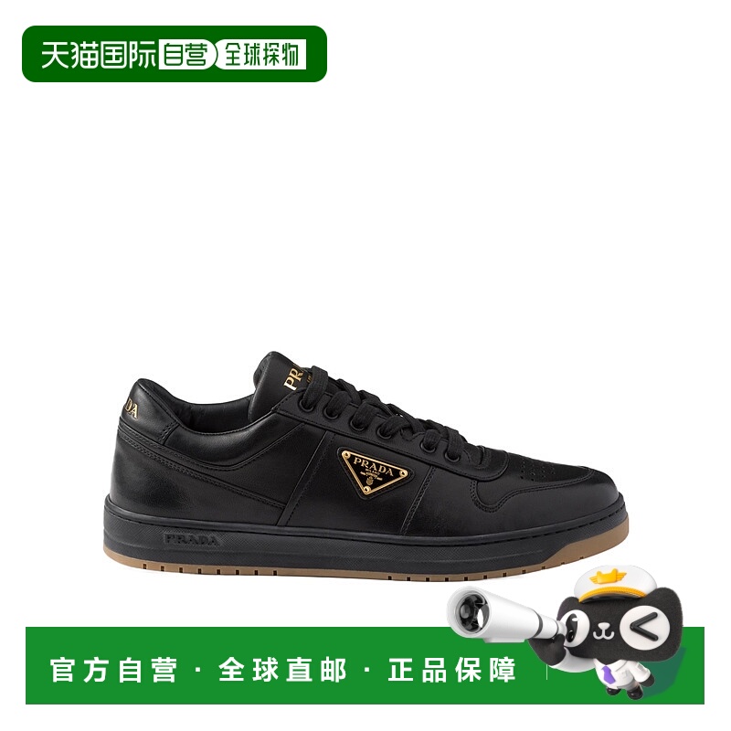 1h可退 香港直邮PRADA 男士运动鞋 2EE364038FD001F0633 CO 黑色