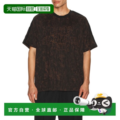 1h可退 香港直邮潮奢 Adidas 男士 Adi006 T恤 KC2741 black黑色