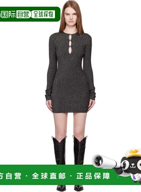 香港直邮AMIRI 女士 灰色 MA Hardware 连衣裙 AWDRCA1094