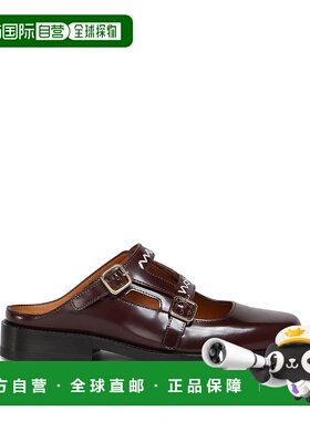 美国直邮MARNI - Women Double Buckle Sabot Loafer