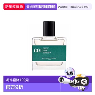 欧洲直邮Bon parfumeur柏氛 601香水EDP 30ml 清新静谧松林 木质