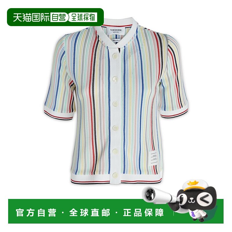 香港直邮THOM BROWNE 女士背心吊带 FJT263AJ0069996 SS2023开衫