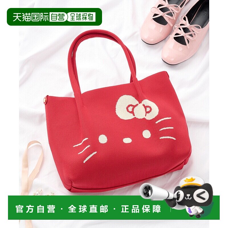 日本直邮ROOTOTE IP 系列 Hello Kitty 图案托特包手提包单肩包