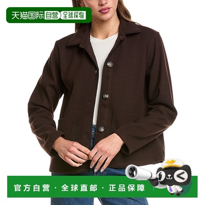 自营beachlunchlounge Tasha Jacket - brown 美国奥莱直发外套