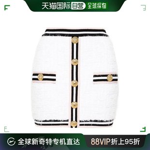 香港直邮BALMAIN 女士半身裙 CF0LB292KG15GQW