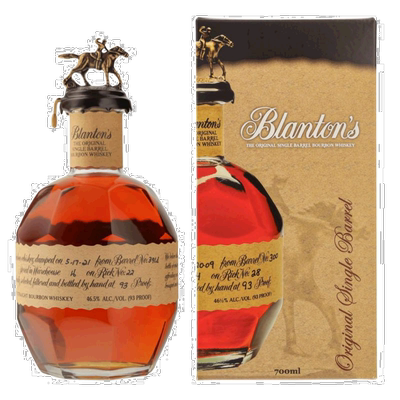 欧洲直邮Blanton'S波兰顿威士忌46.1%700ml英国礼盒装馥郁香醇