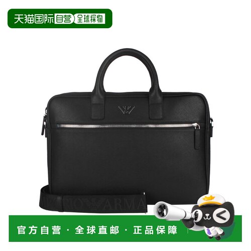 香港直邮EMPORIO ARMANI 男士单肩斜挎手提公文包 Y4P119 Y138E