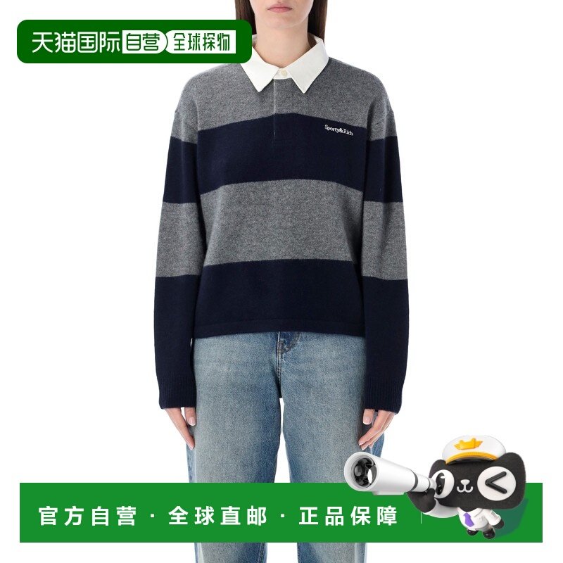 欧洲直邮sporty & rich 女士 Polo衫学院风毛衣,女装/女士精品,POLO衫,淘宝优惠券,粉丝福利购,淘宝优惠卷