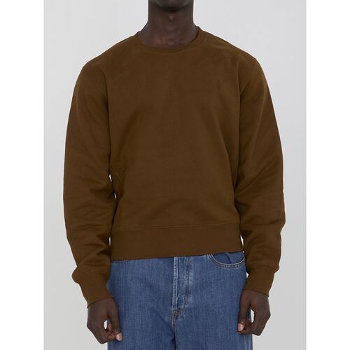 SAINT LAURENT 男士针织毛衣 778465Y36SW7745 CO 棕色