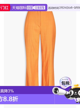 香港直邮Sandro 女士 De poudre 喇叭长裤 SFPPA00869CITROUILLE