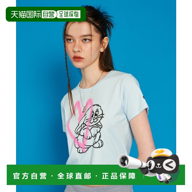 韩国直邮NASTY FANCY CLUB街头辣妹潮牌酷帅休闲时尚新款T恤F23QB