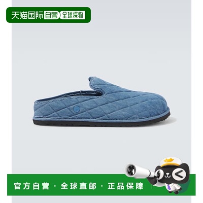 1h可退 香港直邮Birkenstock 勃肯 男士 Eliscu 牛仔布木屐 00117