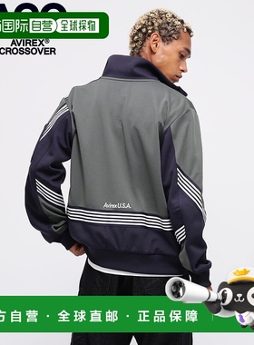 日本直邮AVIREX CROSSOVER TRACK JACKET 运动夹克 [AV1129EM0203