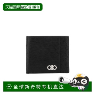 香港直邮Salvatore 661075菲拉格慕牛皮 Ferragamo 双折钱包