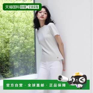 日本直邮PETIT DWA5A0A上衣女装 BATEAU T恤 女士圆领短袖 1h可退