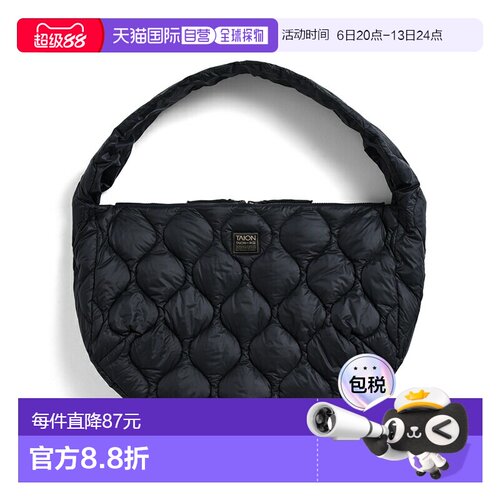 日本直邮TAION 香蕉单肩羽绒包 L (TAION-BBG02ALSML-1-L)