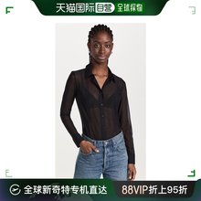 香港直邮潮奢 COMMANDO 女士 Chic 网纱系扣连体衣 COMMA40579