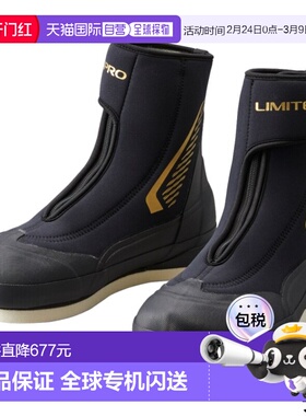 日本直邮Shimano Limited Pro Ayu 羊毛毡鞋26.0cm黑色FS-520W