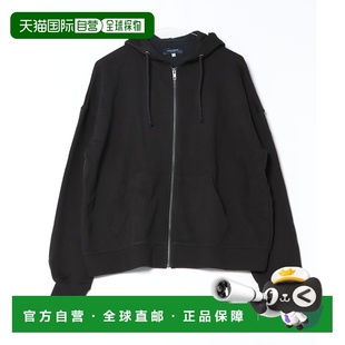 男装 NUMBER 宽松版 型 半拉链 1h可退 全棉连帽卫衣 日本直邮BACK