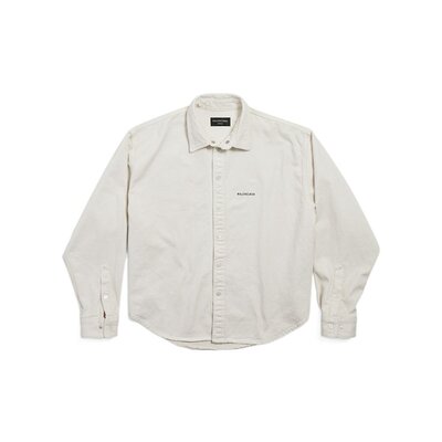 BALENCIAGA 女士衬衫 822840TRWA59000 SS2025 白色