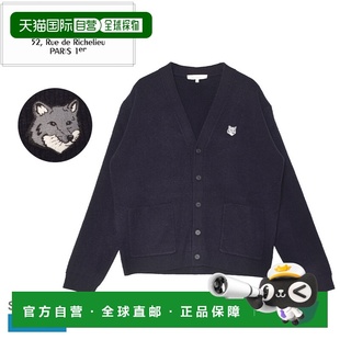 KITSUNE狐狸头米兰羊毛开衫 日本直邮Maison MAISON 开衫 Kitsune