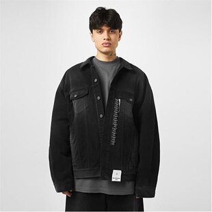 尺码 Balenciaga Sticker 男士 牛仔布夹克 巴黎世家