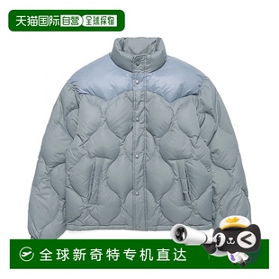 MG2CWMB90 1小时内可退 韩国直邮MAHAGRID 西部鸭绒派克大衣 蓝色