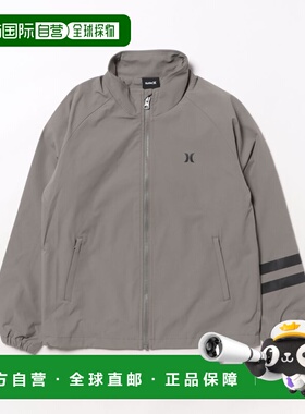 日本直邮Hurley儿童 拉链防风外套 仿皮质感设计 BCJK252109