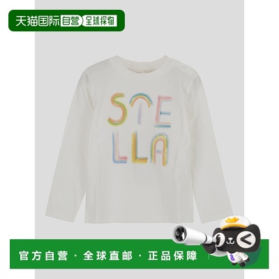 1h可退 欧洲直邮stella mccartney kids 少女 T恤