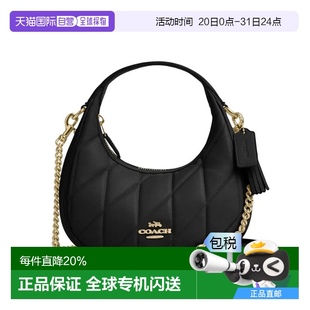 女士皮质单肩斜挎手提包CY710新款 香港直邮Coach蔻驰女包奥莱款