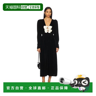 1h可退 香港直邮潮奢 SEA 海洋 女士 Seraphine 中长连衣裙 RS260
