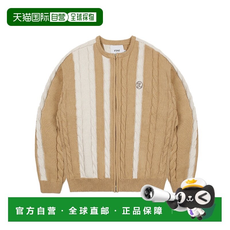 韩国直邮XTONZ 公用男针织xtk083BE羊毛流行穿搭保暖 高级感减龄