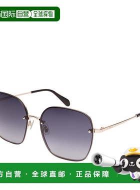 自营Fossil Women's Lorena Square Sunglasses - black 美国奥莱